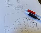 ねこざかな　キャラ弁作り方1写真