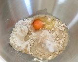 低糖質 オーツブランミックス ハムチー作り方2写真