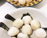 さつま芋アン入りみたらし団子作り方4写真