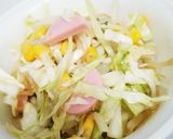 簡単！キャベツともやしの中華味噌サラダ作り方4写真