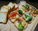 BRUNO❤️焼き野菜チーズ×ラスク作り方8写真