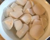 大根と鶏肉のとろとろ煮物作り方1写真