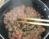 豚ひき肉の玉子丼作り方2写真
