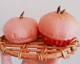 中は紅玉 かわいいピンクのりんごパン作り方12写真