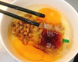 【卵焼き】もう一品！納豆大葉巻き玉子作り方2写真