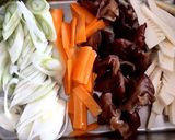 あんかけ固焼きそば（八宝菜）作り方4写真