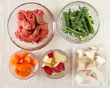 牛肉と野菜のスタミナ炒め作り方1写真