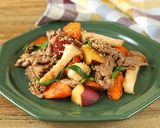 牛肉と野菜のスタミナ炒め作り方7写真