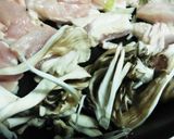 むね肉と舞茸の生姜照り焼き♪作り方5写真