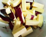 さつま芋とむね肉の胡麻マヨネーズサラダ♪作り方1写真