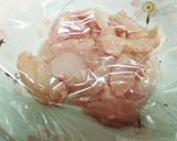 さつま芋とむね肉の胡麻マヨネーズサラダ♪作り方3写真