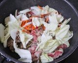 みんな大好き！簡単♪牛スタミナ丼作り方2写真