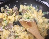 レタスたっぷり焼豚チャーハン作り方3写真