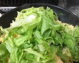 レタスたっぷり焼豚チャーハン作り方4写真