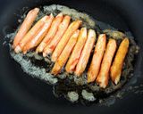 カニかまのバター焼き作り方3写真