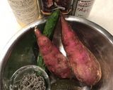 さつま芋とアボカドの塩昆布サラダ作り方1写真