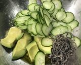 さつま芋とアボカドの塩昆布サラダ作り方4写真