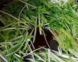 ☆甘辛たれで♪水菜と卵の炒め物☆作り方4写真