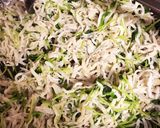 シラスと豆苗の炒め物作り方4写真