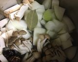 きのこ達&豚肩ロースブロック肉の柔らか煮作り方2写真