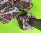 きのこ達&豚肩ロースブロック肉の柔らか煮作り方4写真