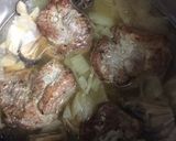 きのこ達&豚肩ロースブロック肉の柔らか煮作り方10写真