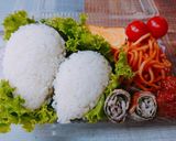 スクリーム おにぎり キャラ弁♪♪作り方2写真