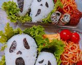 スクリーム おにぎり キャラ弁♪♪作り方3写真