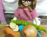 リカちゃん♡おばけのてんぷらꕤ*.ﾟ作り方1写真