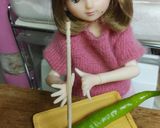 リカちゃん♡おばけのてんぷらꕤ*.ﾟ作り方3写真
