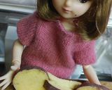 リカちゃん♡さつまいもでめがねのてんぷら作り方3写真