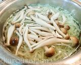 青パパイヤときのこの麩入り中華風スープ作り方4写真