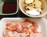 フライパンで簡単♪鶏肉さつまいも甘辛炒め作り方1写真