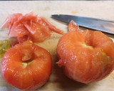 クタクタ〜トマトと残り物の白菜のスープ作り方1写真
