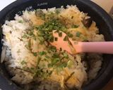 里芋としめじの炊き込みご飯作り方8写真