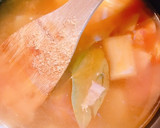 クタクタ〜トマトと残り物の白菜のスープ作り方7写真