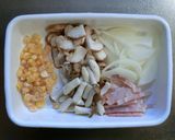 グラタンホットサンド☆作り方1写真