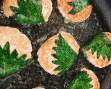 ひとくち照り旨♡豆腐でふんわりしそバーグ作り方4写真