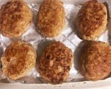 節約☆鶏肉豆腐ハンバーグ作り方9写真