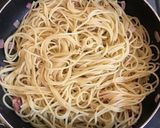 超簡単！和風パスタ（焼豚チャーハンの素）作り方4写真