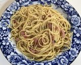 超簡単！和風パスタ（焼豚チャーハンの素）作り方6写真