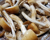 クリフウセンタケ、とろろ昆布の焼きキノコ作り方5写真