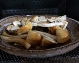 クリフウセンタケ、とろろ昆布の焼きキノコ作り方6写真