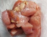 甘酢で美味しい鶏胸肉焼き作り方2写真