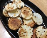 簡単♩ビールに合う長芋のガーリック焼き作り方7写真