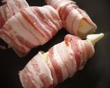 ｷｬﾍﾞﾂ消費！豚バラまきまき作り方1写真