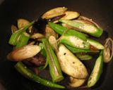 【夏野菜】茄子とオクラのポン酢炒め作り方2写真