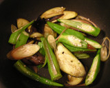 【夏野菜】茄子とオクラのポン酢炒め作り方2写真