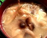 ぶなしめじと豆腐玉ねぎ ミョウガの味噌汁作り方6写真