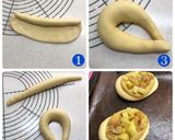 可愛い成形のスイートポテトパン作り方7写真